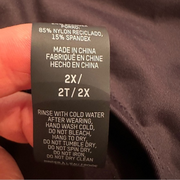 SKIMS Onyx Scoop Neck One Piece Swimsuit Size 2X(n) - Picture 11 of 11